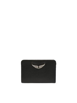 Zadig&Voltaire Pebbled Leather Card Holder