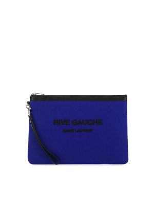 Saint Laurent Logo Lettering Clutch Bag