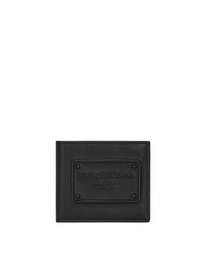 Dolce & Gabbana Logo-Embossed Leather Bifold Wallet