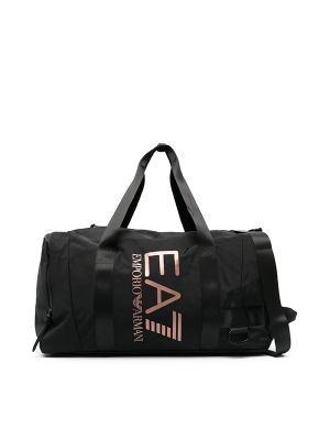 Ea7 Emporio Armani Logo-Print Luggage Bag
