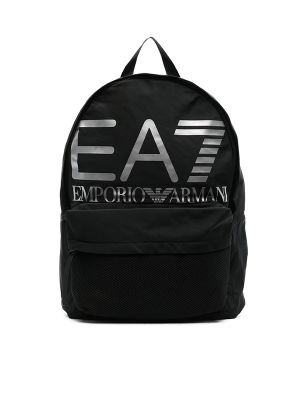 Ea7 Emporio Armani Logo Print Backpack