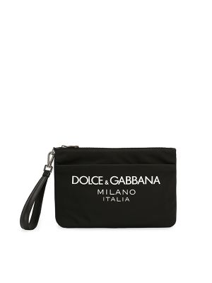 Dolce & Gabbana Logo-Print Zipped Wallet