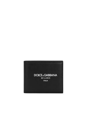 Dolce & Gabbana logo-print leather wallet