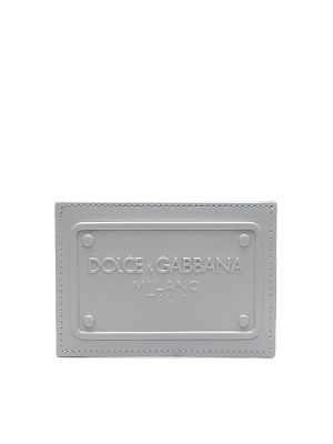 Dolce & Gabbana Logo-Embossed Leather Cardholder