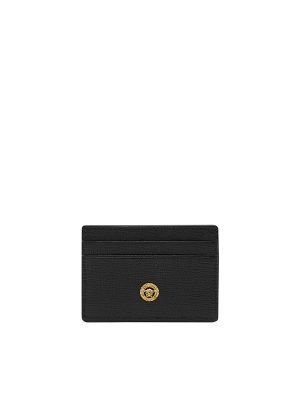 Versace Medusa Biggie Leather Card Holder
