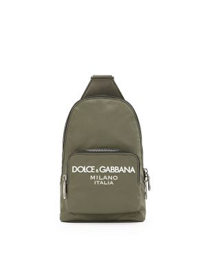Dolce & Gabbana Logo-Print Crossbody Backpack