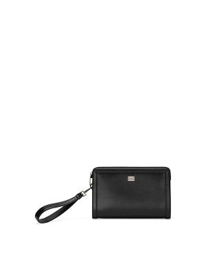 Dolce & Gabbana Logo-Plaque Clutch Bag