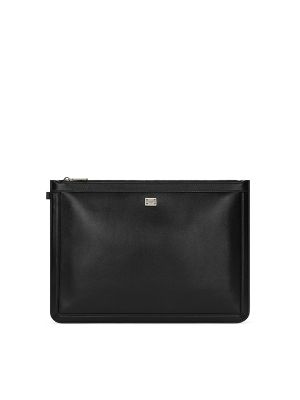 Dolce & Gabbana Logo-Plaque Clutch Bag
