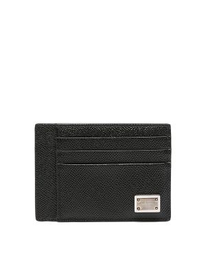 Dolce & Gabbana Dauphine Leather Card Holder