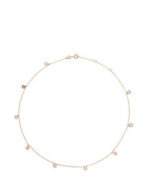 Tory Burch Forget Me Not Charm Necklace