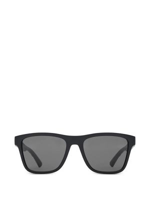 Burberry Textured Check Square Sunglasses