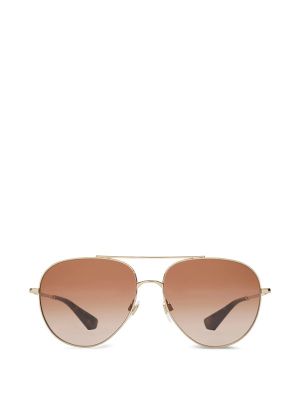 Burberry Metal Check Pilot Sunglasses