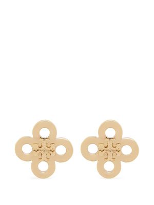 Tory Burch Forget Me Not Clover Stud Earrings
