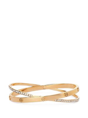 Tory Burch Icon Pavé Double Bracelet
