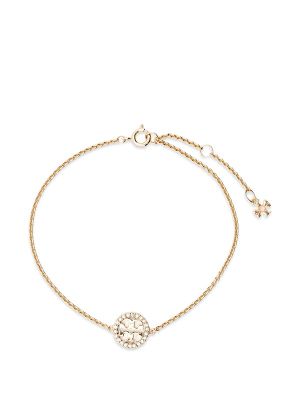 Tory Burch Icon Pavé Chain Bracelet