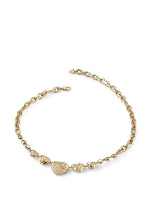 Guess In My Heart Crystal-Embellished Heart-Pendant Necklace