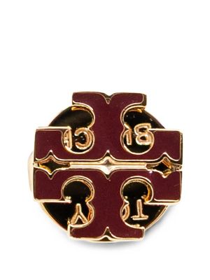 Tory Burch Small Icon Enamel Stud Earrings