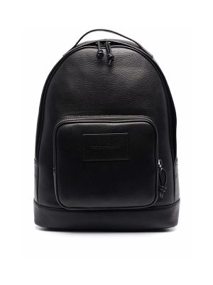 Emporio Armani Zip-Up Leather Backpack