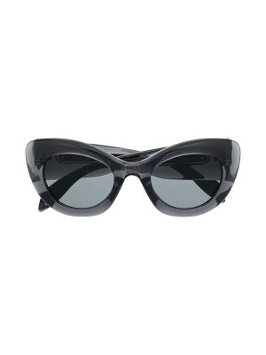 Alexander Mcqueen Transparent Cat-Eye Frame Sunglasses