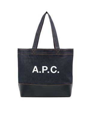 A.P.C. Axel Denim Tote Bag