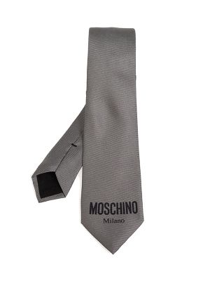 Moschino Logo-Print Tie