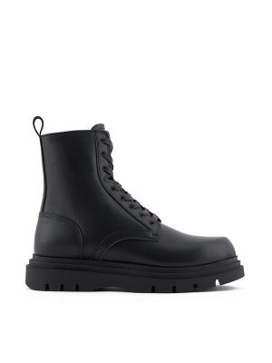 Armani Exchange Leather Boots