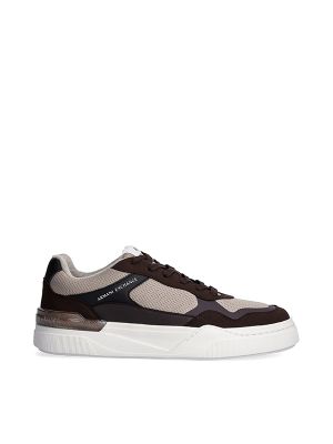 Armani Exchange Suede-Inserts Sneakers