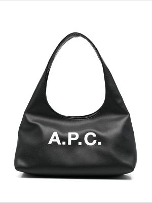 A.P.C. Baby Ninon Logo-Print Shoulder Bag