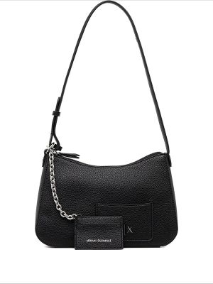 Armani Exchange Card-Holder-Detail Shoulder Bag