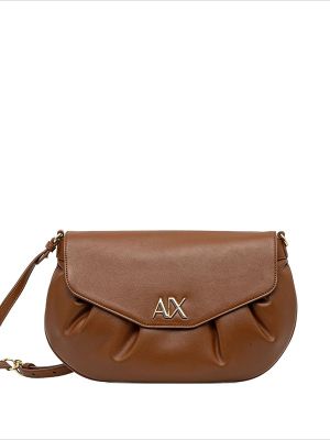 Armani Exchange Gathered-Effect Cross-Body Bag