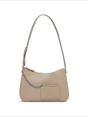 Armani Exchange Logo-Plaque Shoulder Bag