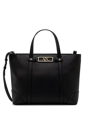 Armani Exchange Logo-Detail Tote Bag