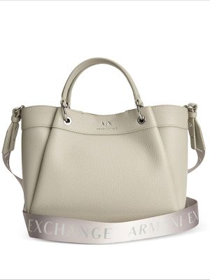 Armani Exchange Logo-Detail Tote Bag