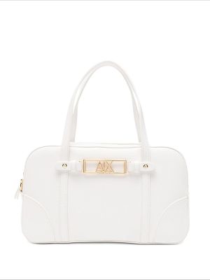 Armani Exchange Logo-Plaque Tote Bag