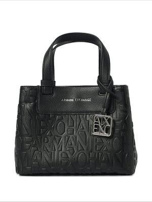 Armani Exchange Logo-Embossed Tote Bag