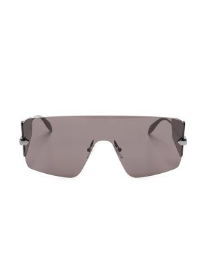Alexander Mcqueen Oversize Shield-Frame Sunglasses