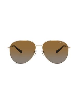 Armani Exchange Pilot-Frame Sunglasses