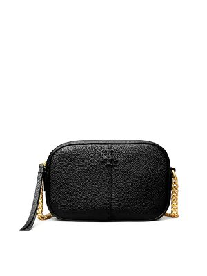 Tory Burch McGraw leather camera bag