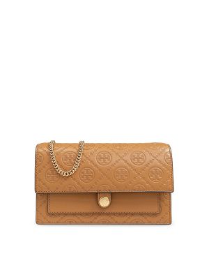Tory Burch T monogram leather crossbody bag