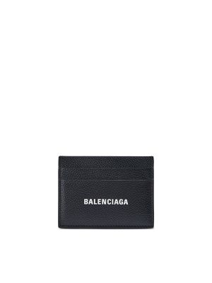 Balenciaga Cash Logo-Print Card Holder