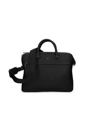 Boss Logo-Debossed Laptop Bag
