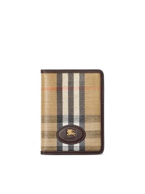 Burberry check-pattern wallet