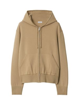 Burberry Wool-Blend Zip Hoodie