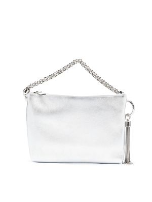 Jimmy Choo Callie Metallic Tassel Clutch