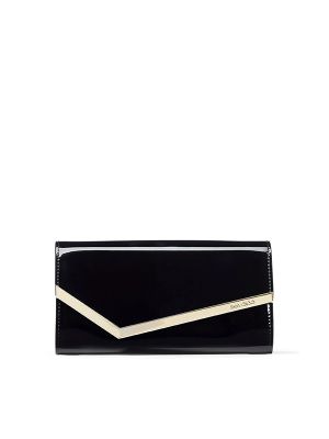 Jimmy Choo Emmie Patent Leather Clutch Bag