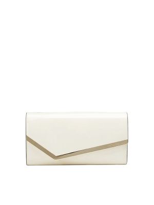 Jimmy Choo Emmie Leather Clutch Bag