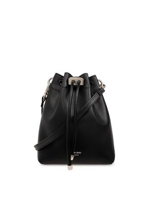 Jimmy Choo Mini Cinch Leather Bucket Bag