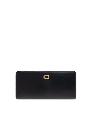 Coach Logo-Plaque Wallet