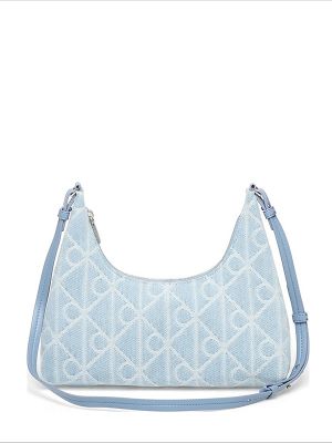 Calvin Klein Monogram-Pattern Shoulder Bag