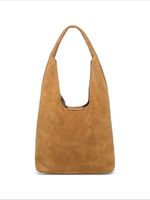 Calvin Klein Suede Shoulder Bag